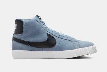 Nike SB Zoom Blazer Mid Shoe - Ashen Slate/Black/White Sleek Style
