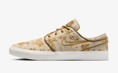 Nike SB Zoom Janoski OG  PRM Shoe - Sesame/Gold/Bronzine/Sail Soft Lining