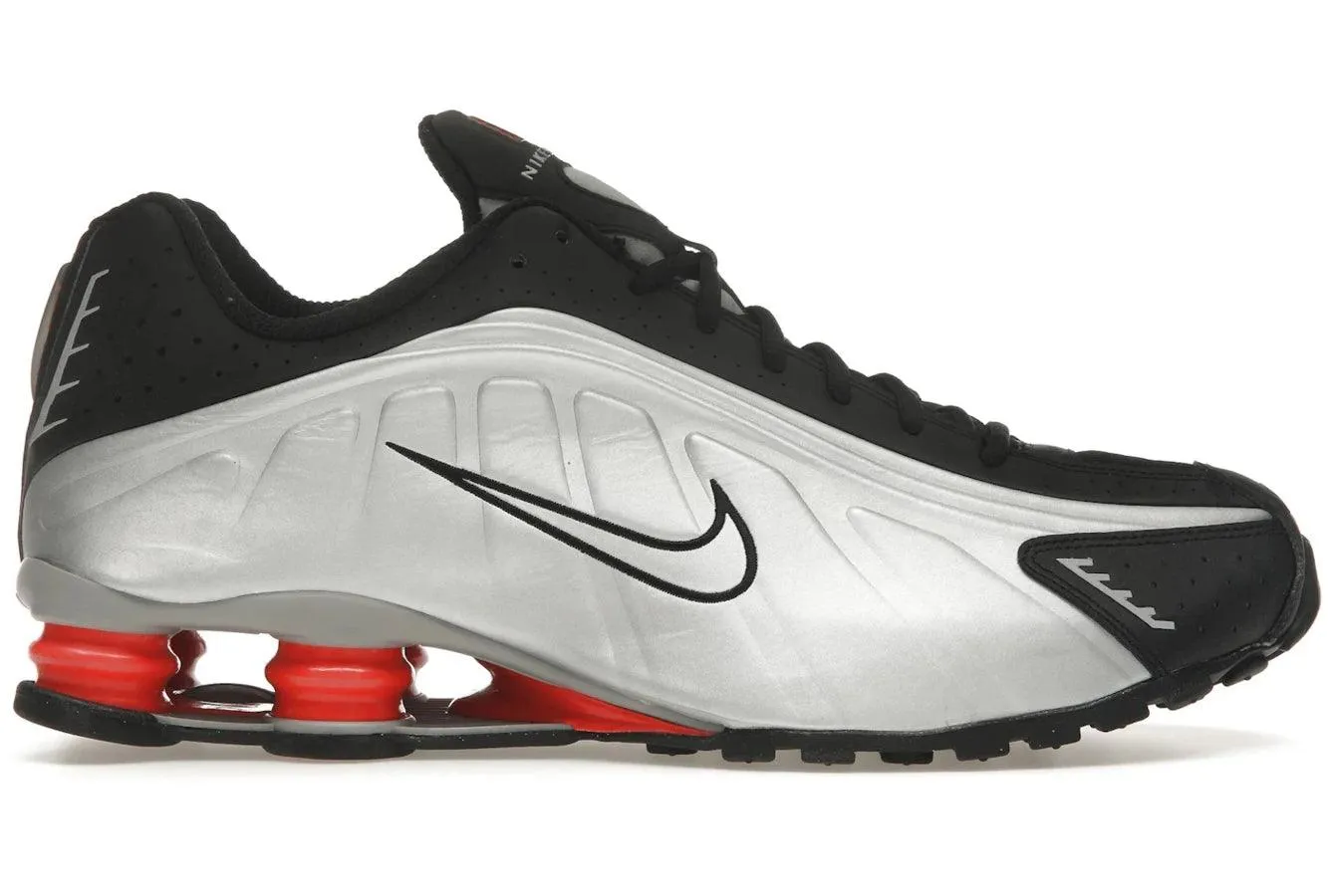 Hike Meet Nike Shox R4 Black Metallic Silver