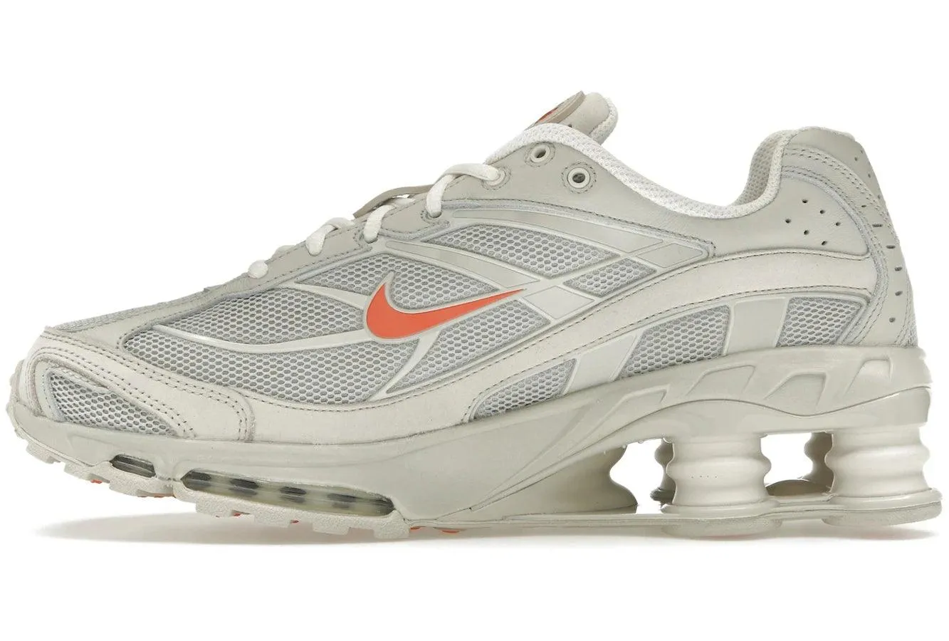Nike Shox Ride 2 Light Bone Turf Orange Breathability Factor