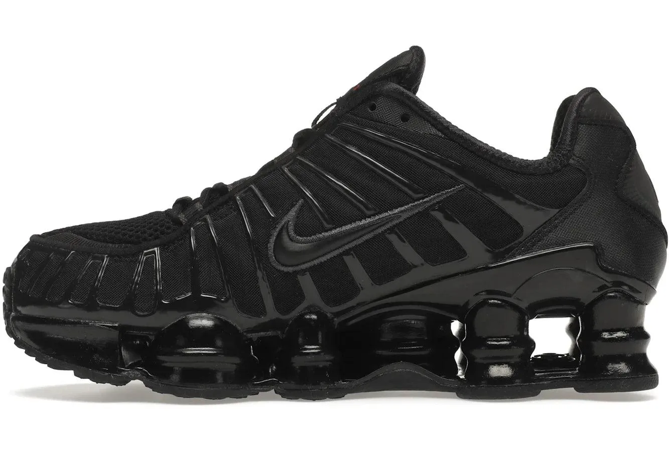 Nike Shox TL Black Max Orange Effortless Style
