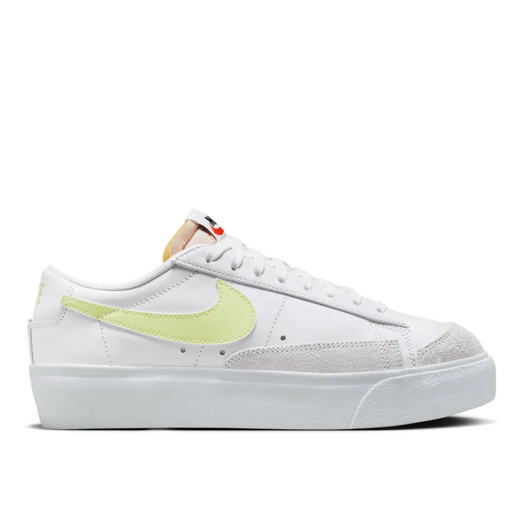 Nike Women's Blazer Low Platform Shoes Glove-Fit