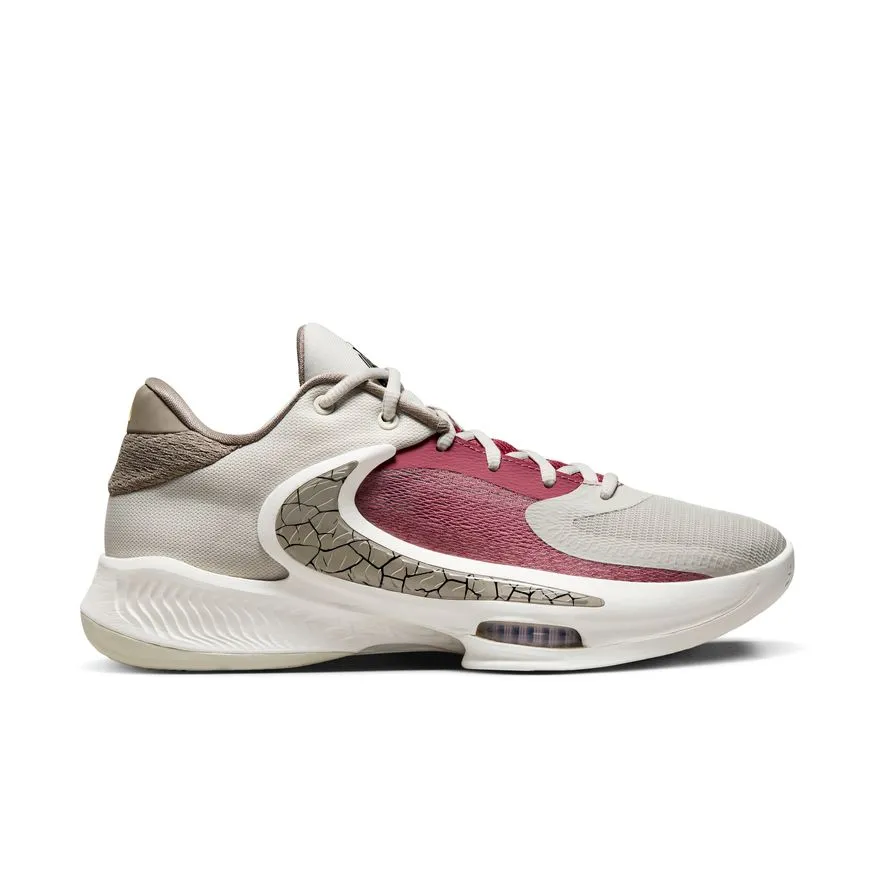 Nike Zoom Freak 4 Basketball Shoes "Colosseum/Sweet Beet" Feather-light
