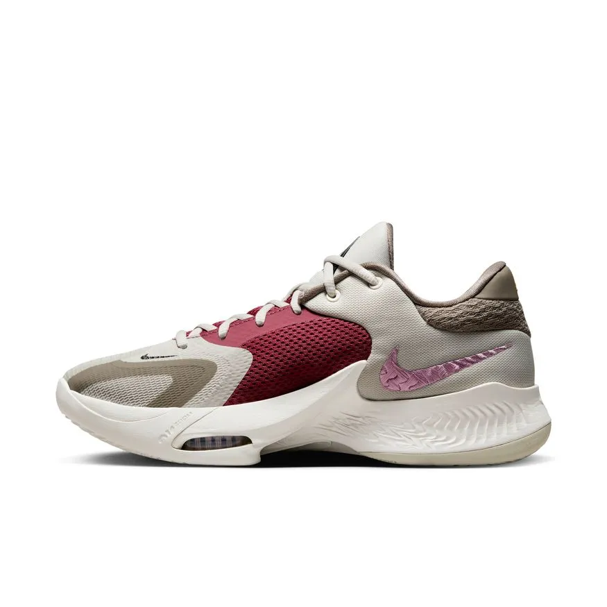 Nike Zoom Freak 4 Basketball Shoes "Colosseum/Sweet Beet" Feather-light