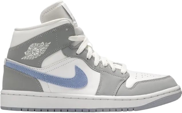 No Slip Grip AJ 1 High Wolf Grey