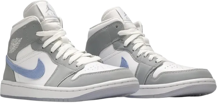 Smooth Form Padded look AJ 1 High Wolf Grey