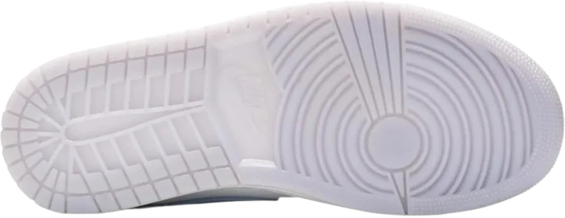No Slip Grip AJ 1 High Wolf Grey
