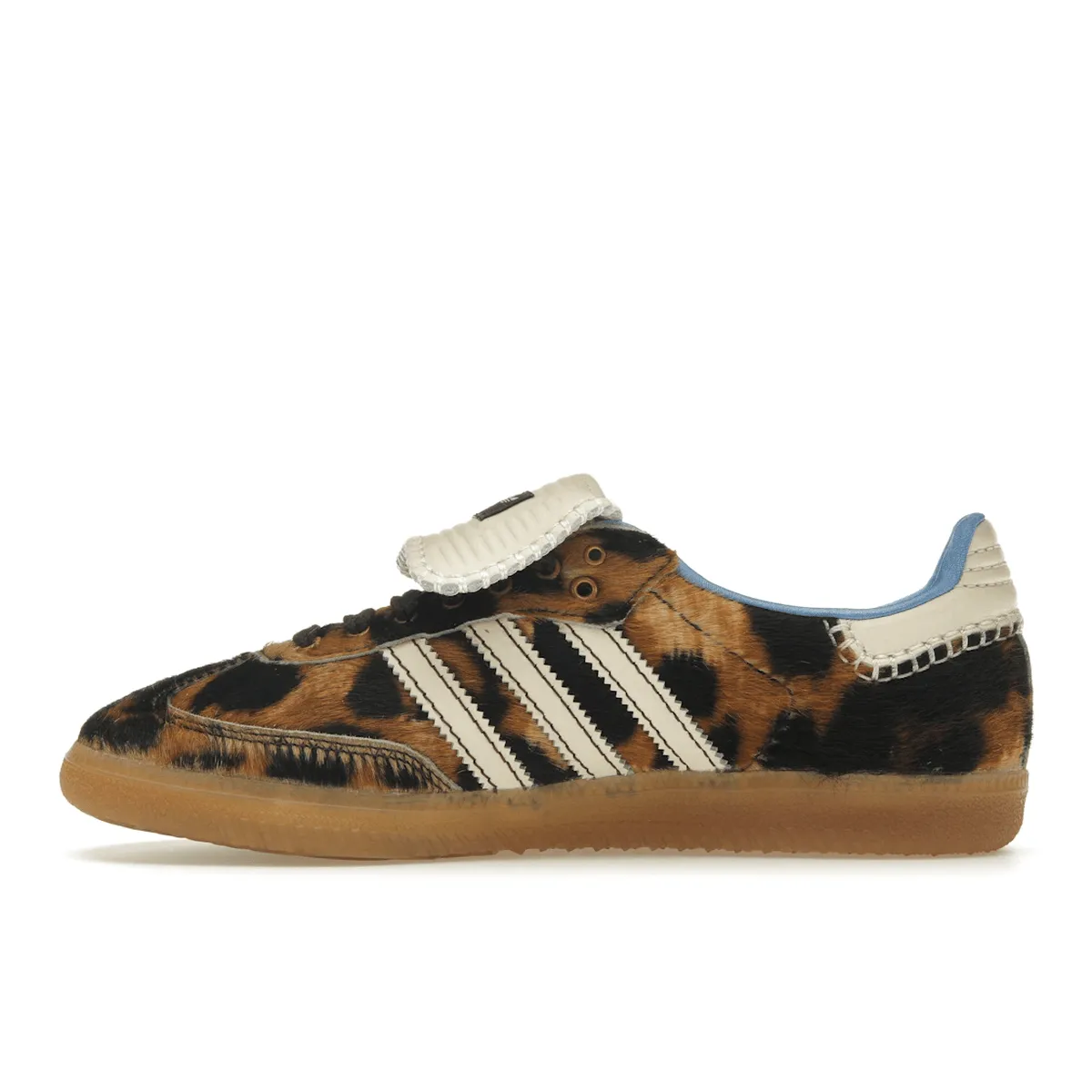Non Slip Adidas Samba Pony Wales Bonner Leopard