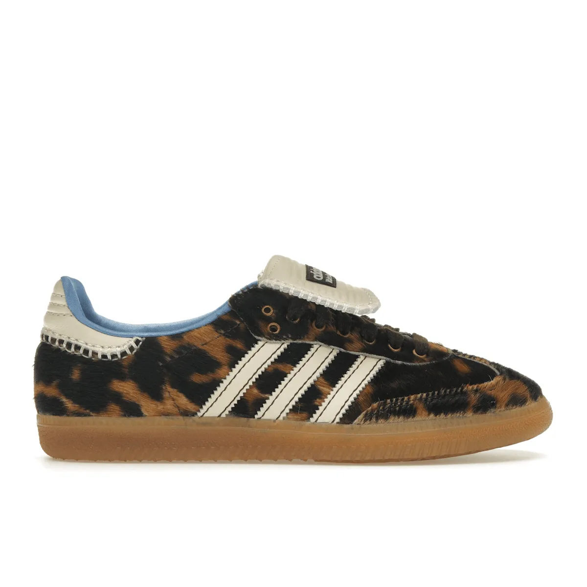 Non Slip Adidas Samba Pony Wales Bonner Leopard