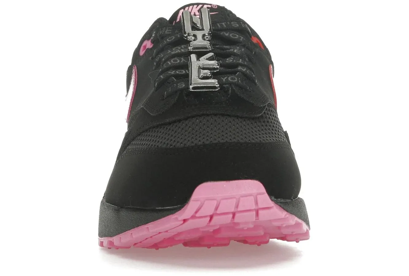 Odor Control Feature Nike Air Max 1 PRM Valentines Day Black