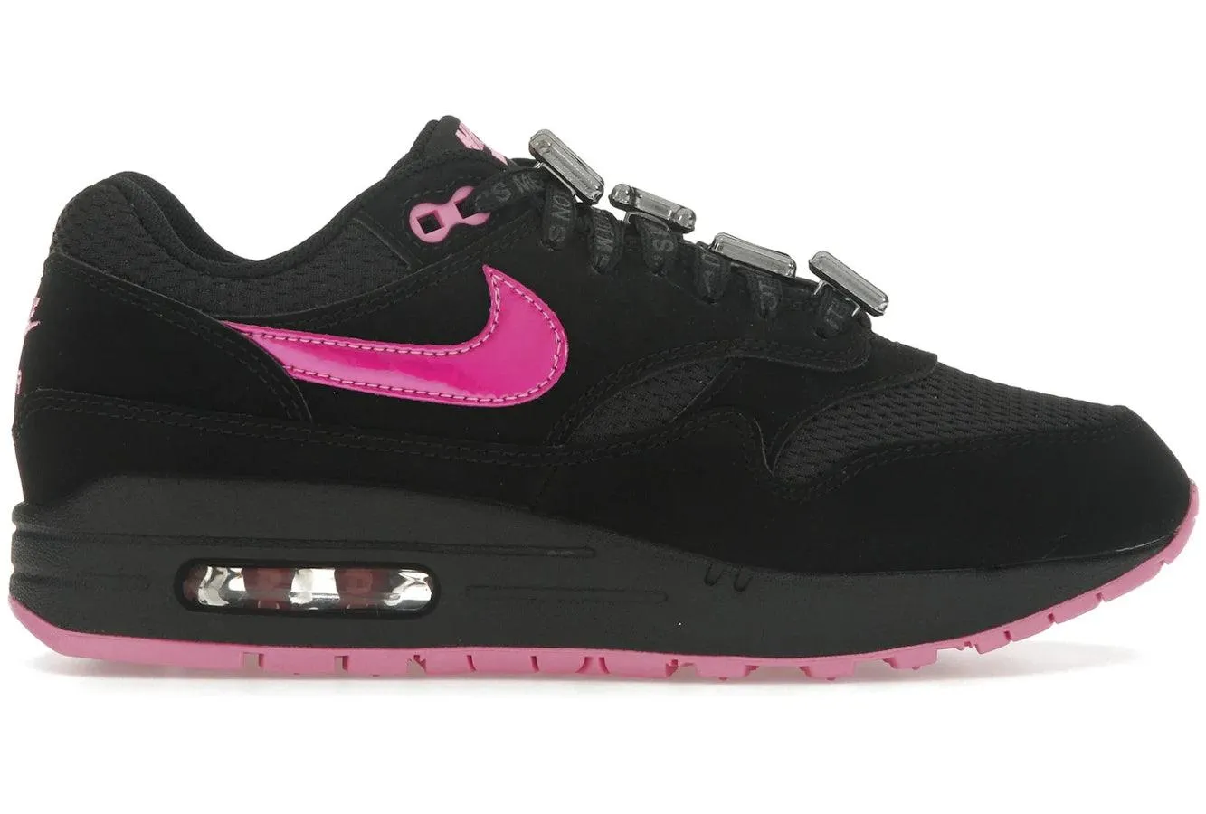 Odor Control Feature Nike Air Max 1 PRM Valentines Day Black