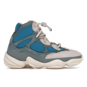 Adidas Yeezy 500 High Frosted Blue running at night