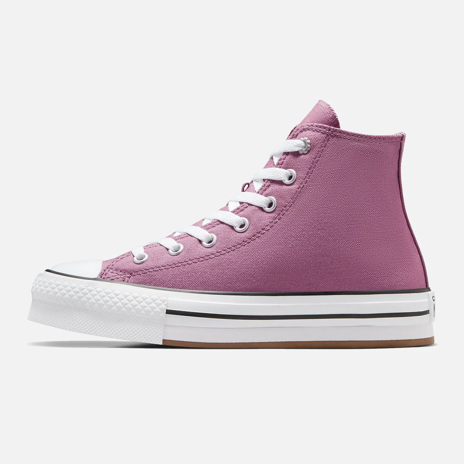 Older Kid's Converse Chuck Taylor Lift Hi Purple Impact protection hill - running shoes