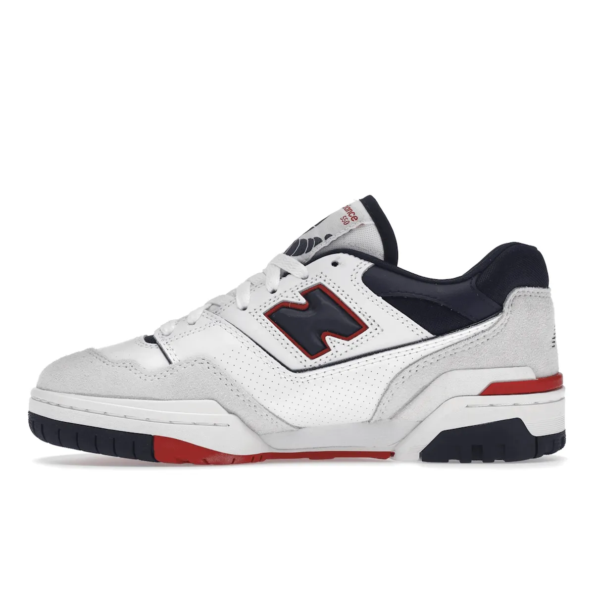 Optimal lining New Balance 550 Premium White Navy Red