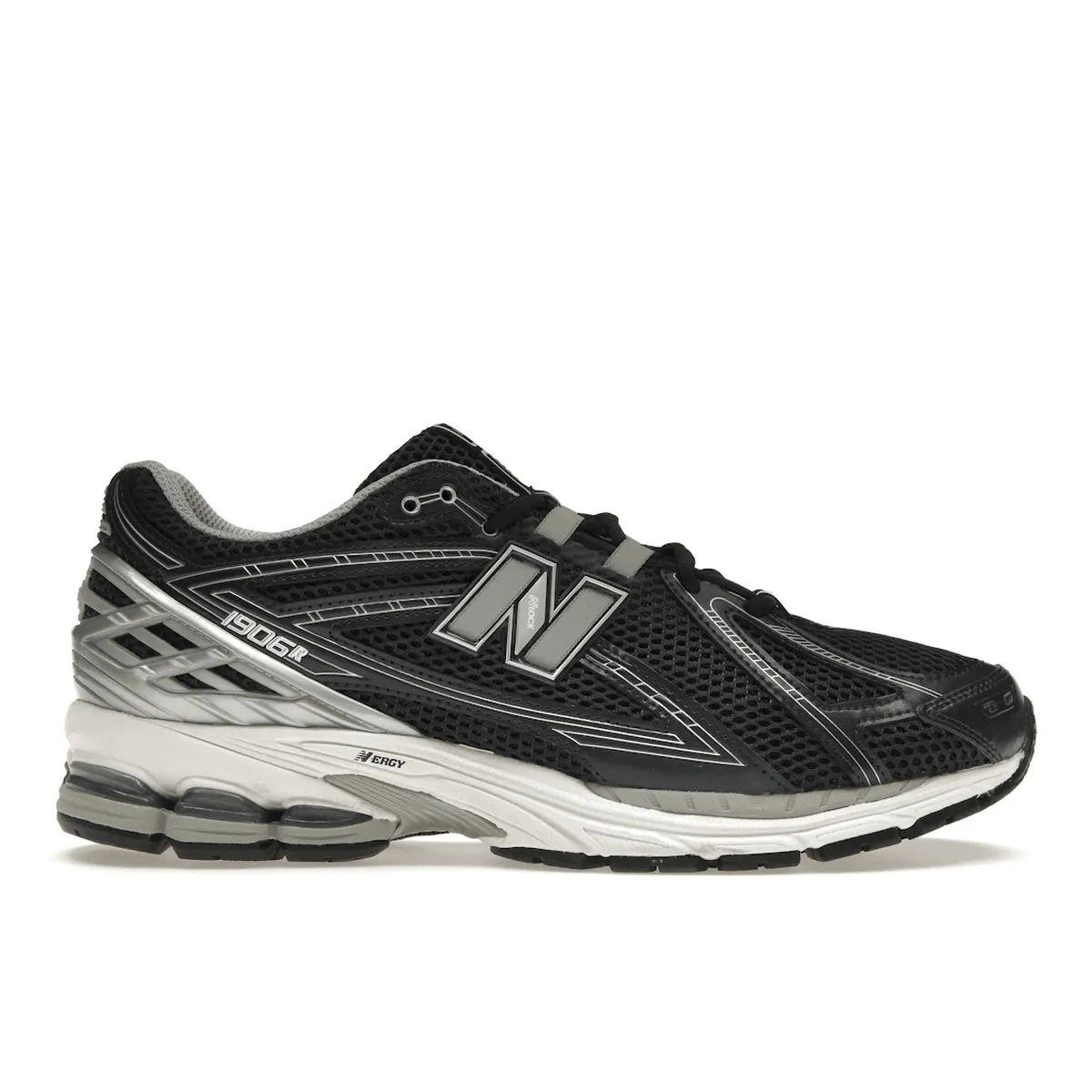 New Balance 1906R Eclipse Navy Mud run running in a charity run shoes
