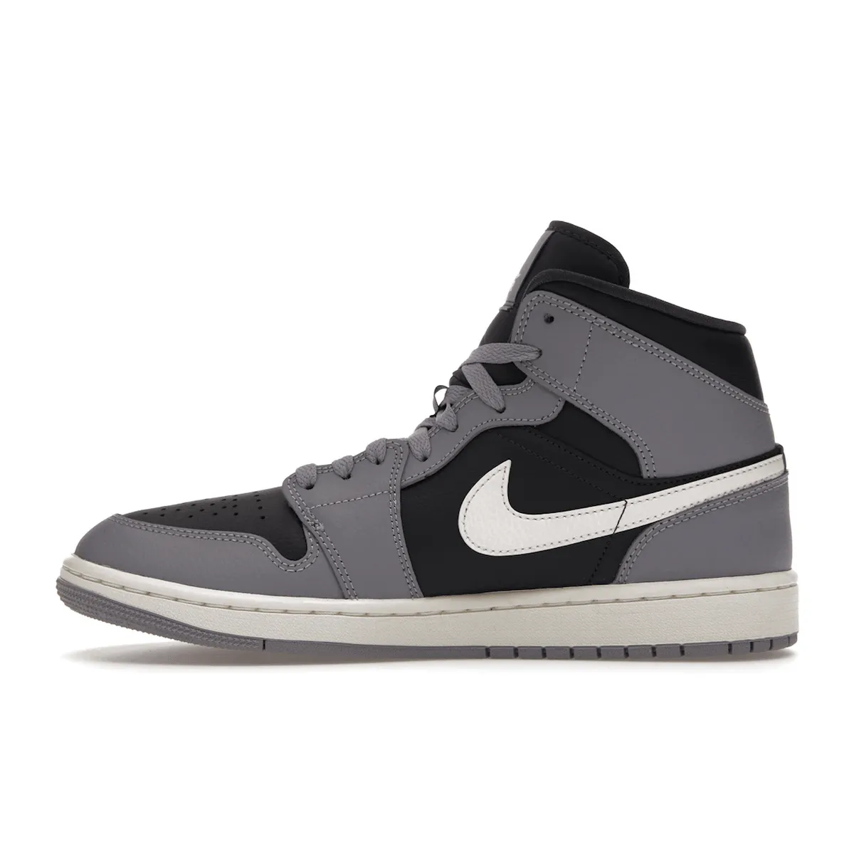 Optimal Traction Air Jordan 1 Mid Cement Grey