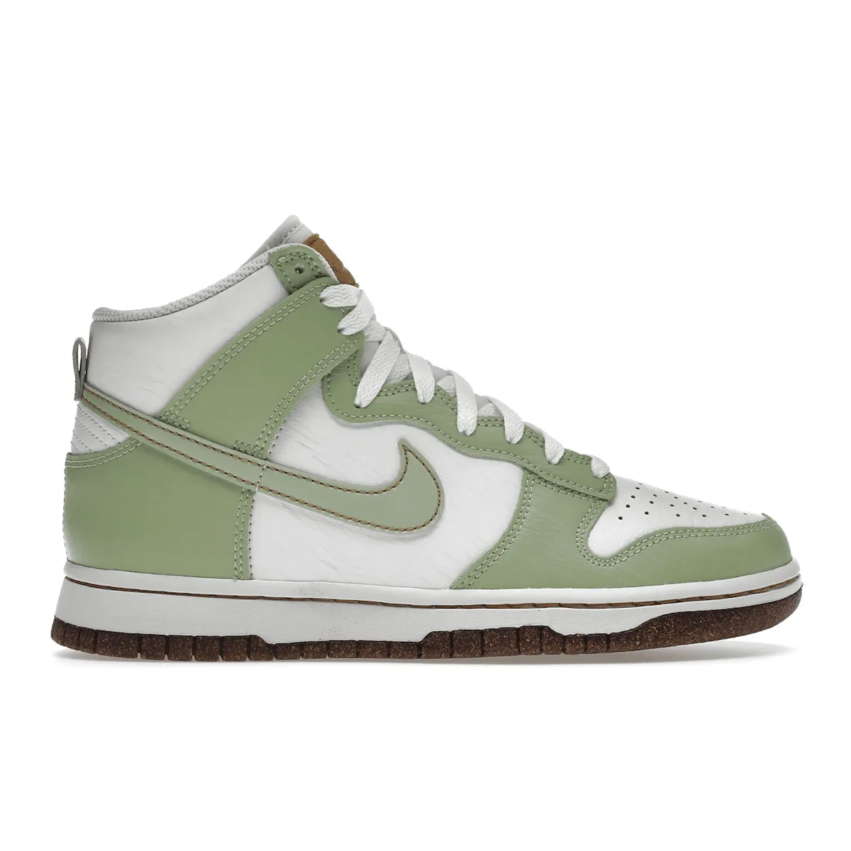 Outdoor Comfort Nike Dunk High SE Inspected By Swoosh Honeydew