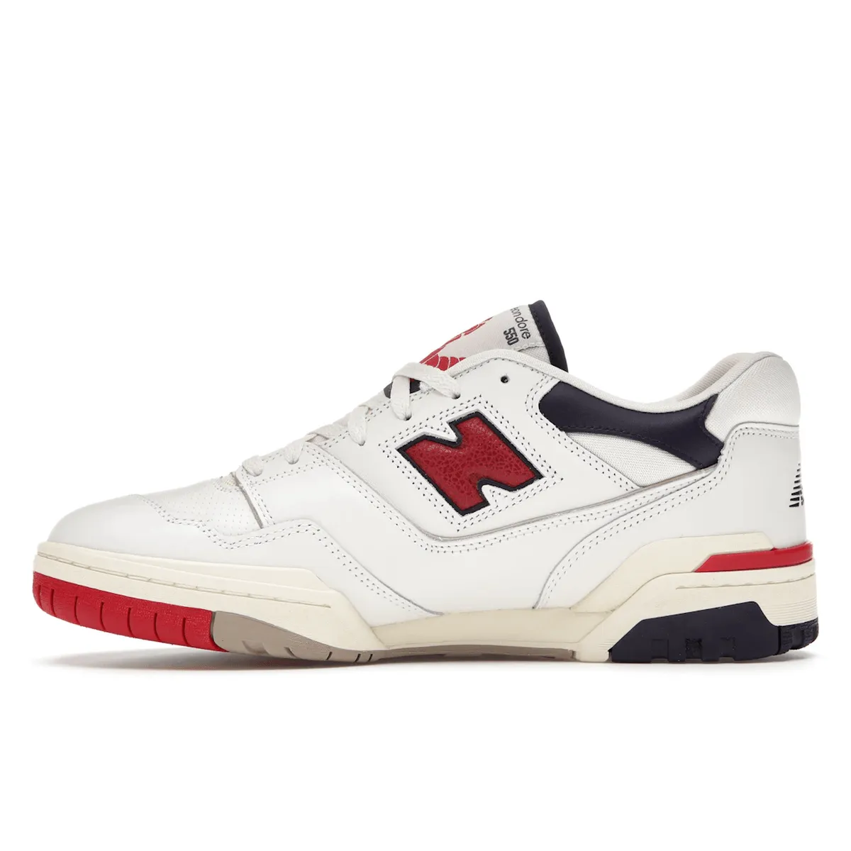 Padded Fit New Balance 550 Aime Leon Dore White Navy Red
