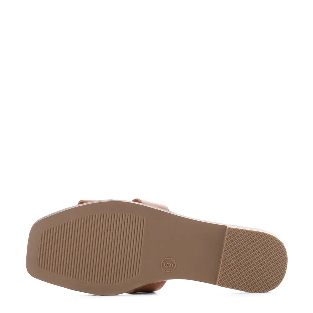 Papaya H Band Slide - Womens Modern Step Glide Move