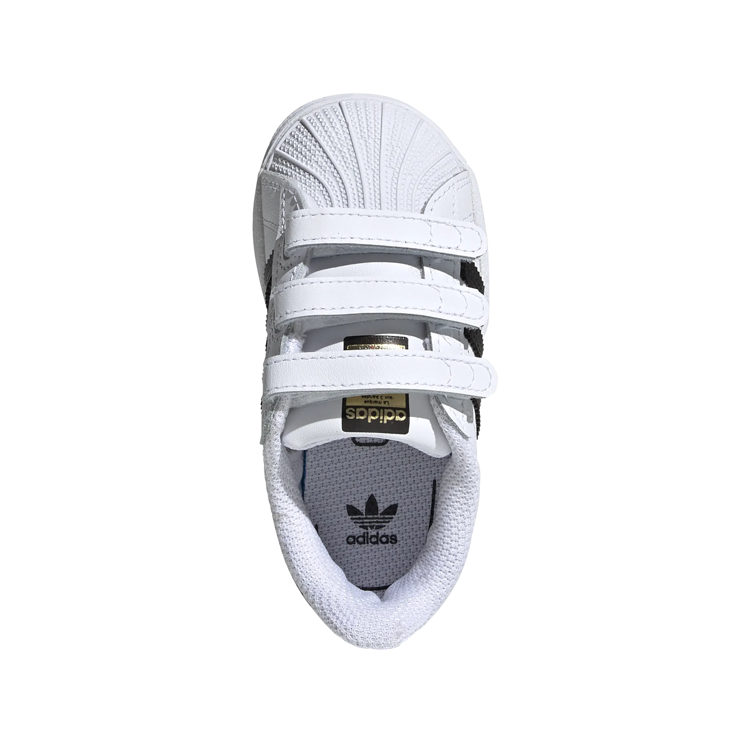 Pearl-Detail ADIDAS Superstar CF I Baby Sneakers White / Black