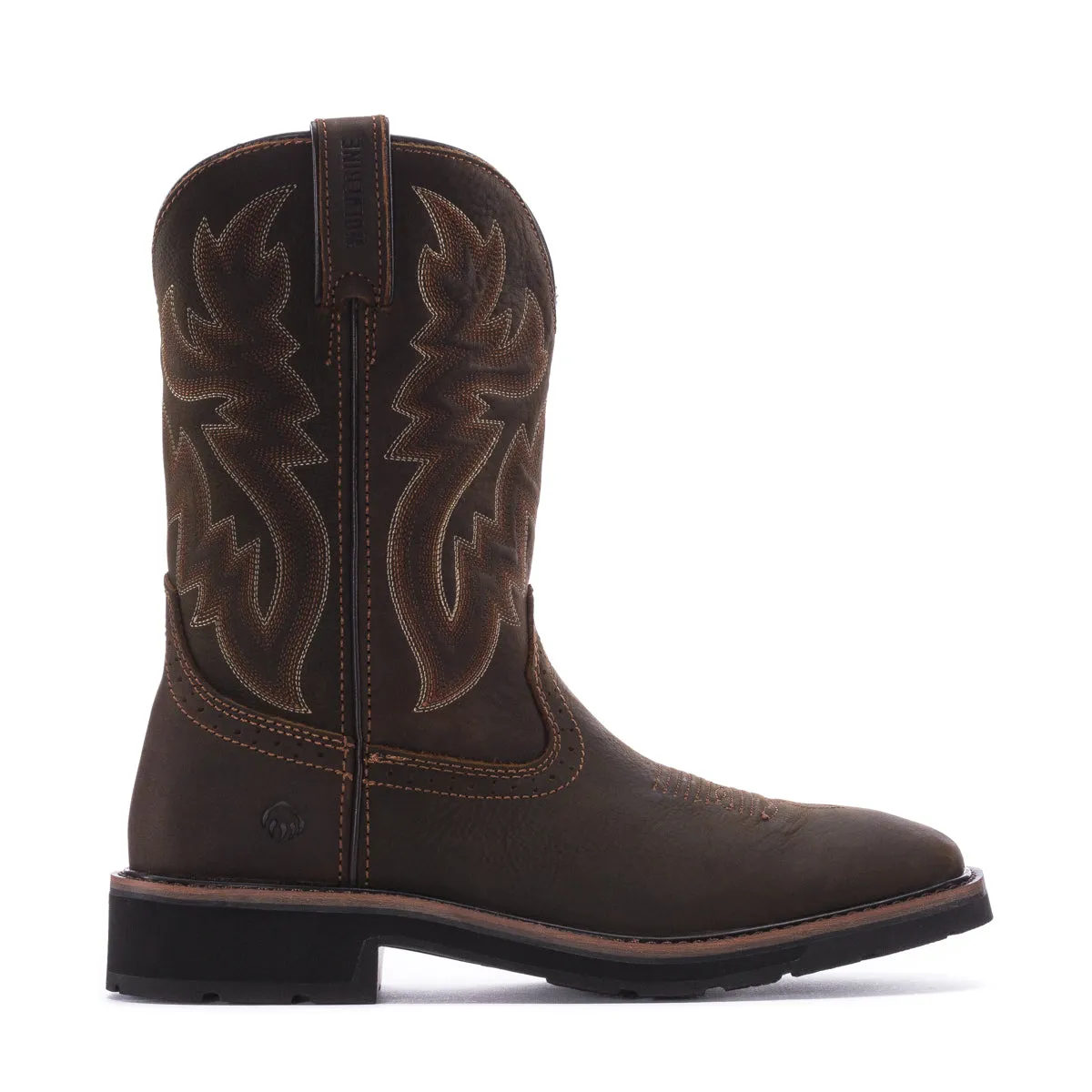 Rancher Soft Toe WP - Mens Leather Touch Comfort Wedge