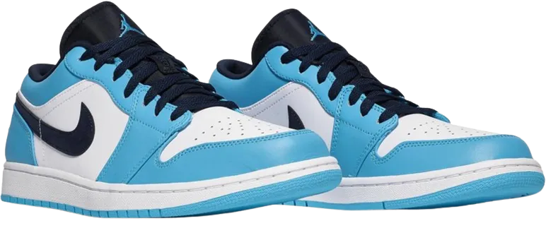 Perfect Comfort AJ 1 Low UNC Blue Coral