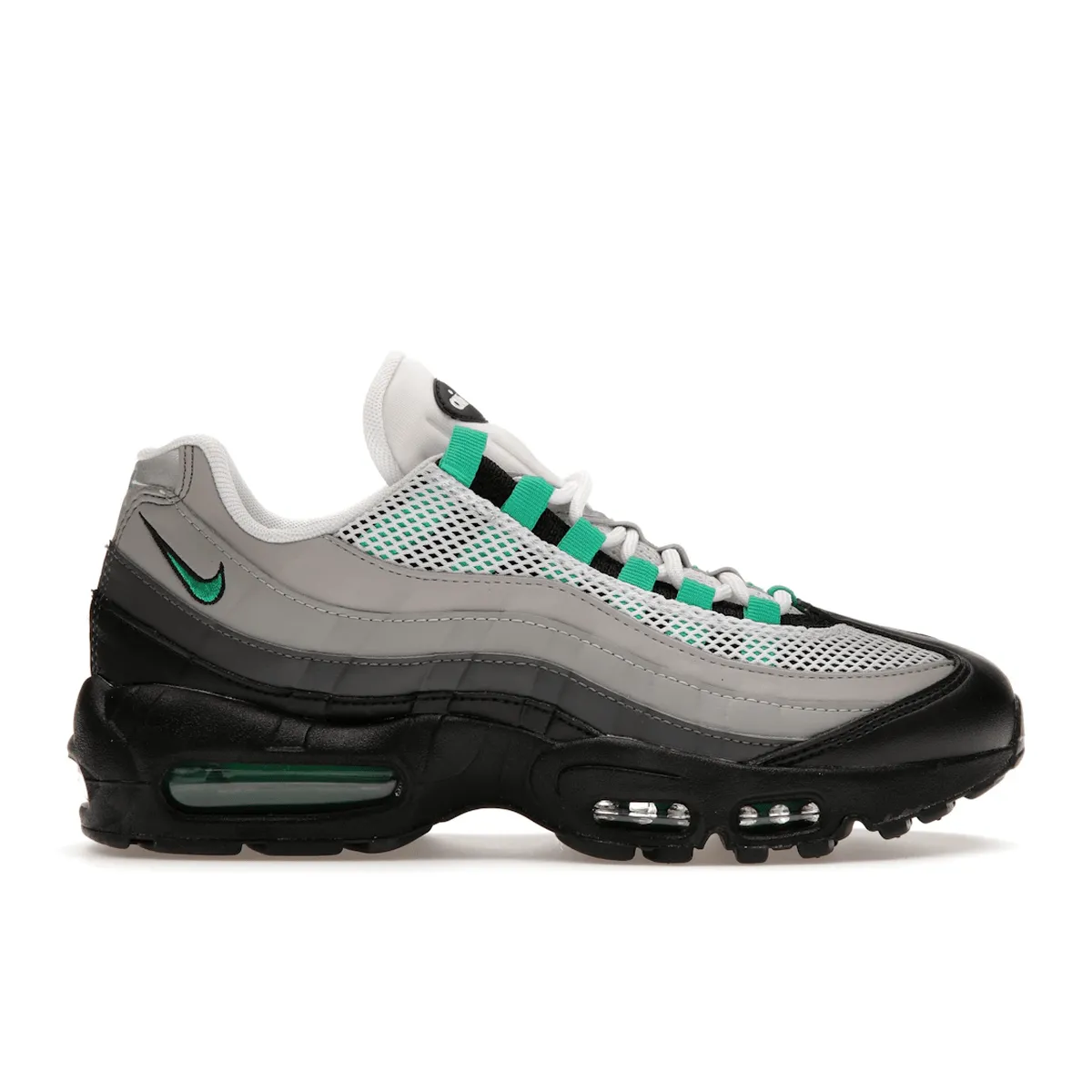 Nike Air Max 95 Black Stadium Green padded toe