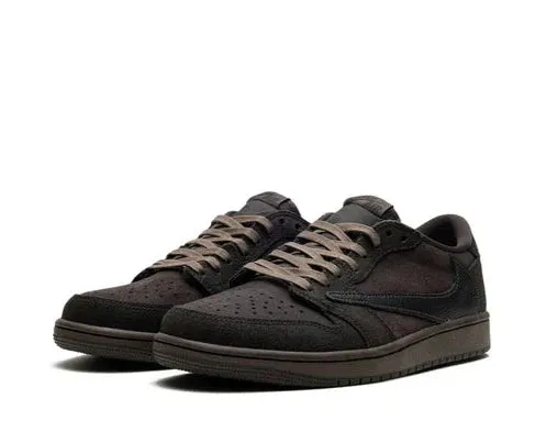 Performance-enhanced Air Jordan 1 Low OG Travis Scott Velvet Brown