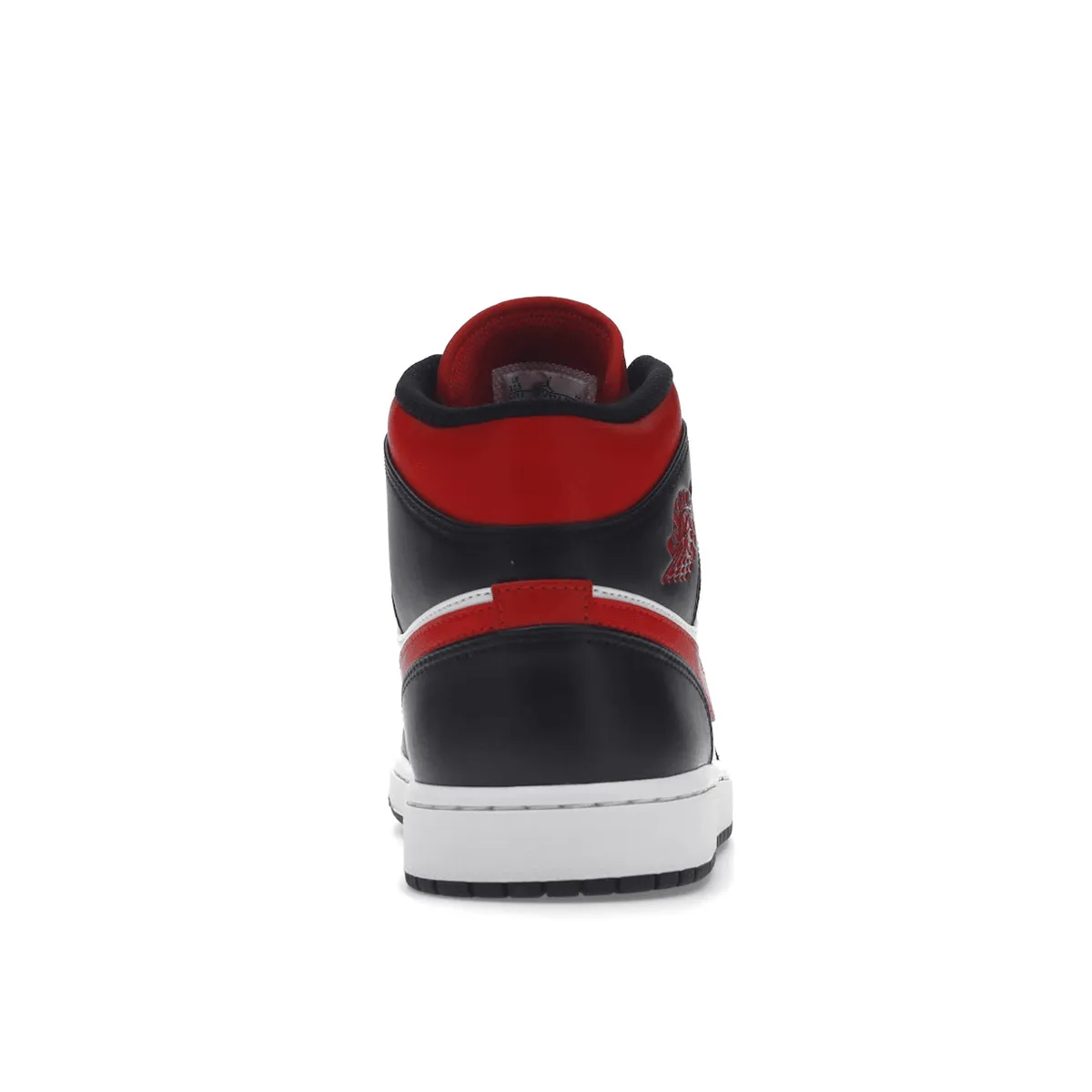 Player Focus Design Air Jordan 1 Mid Black Fire Red