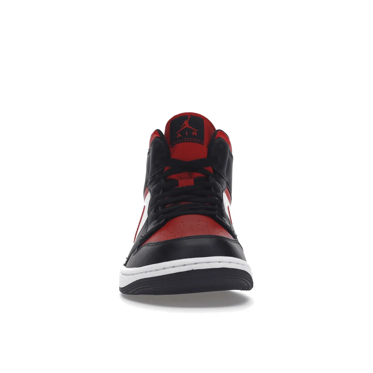 Player Focus Design Air Jordan 1 Mid Black Fire Red