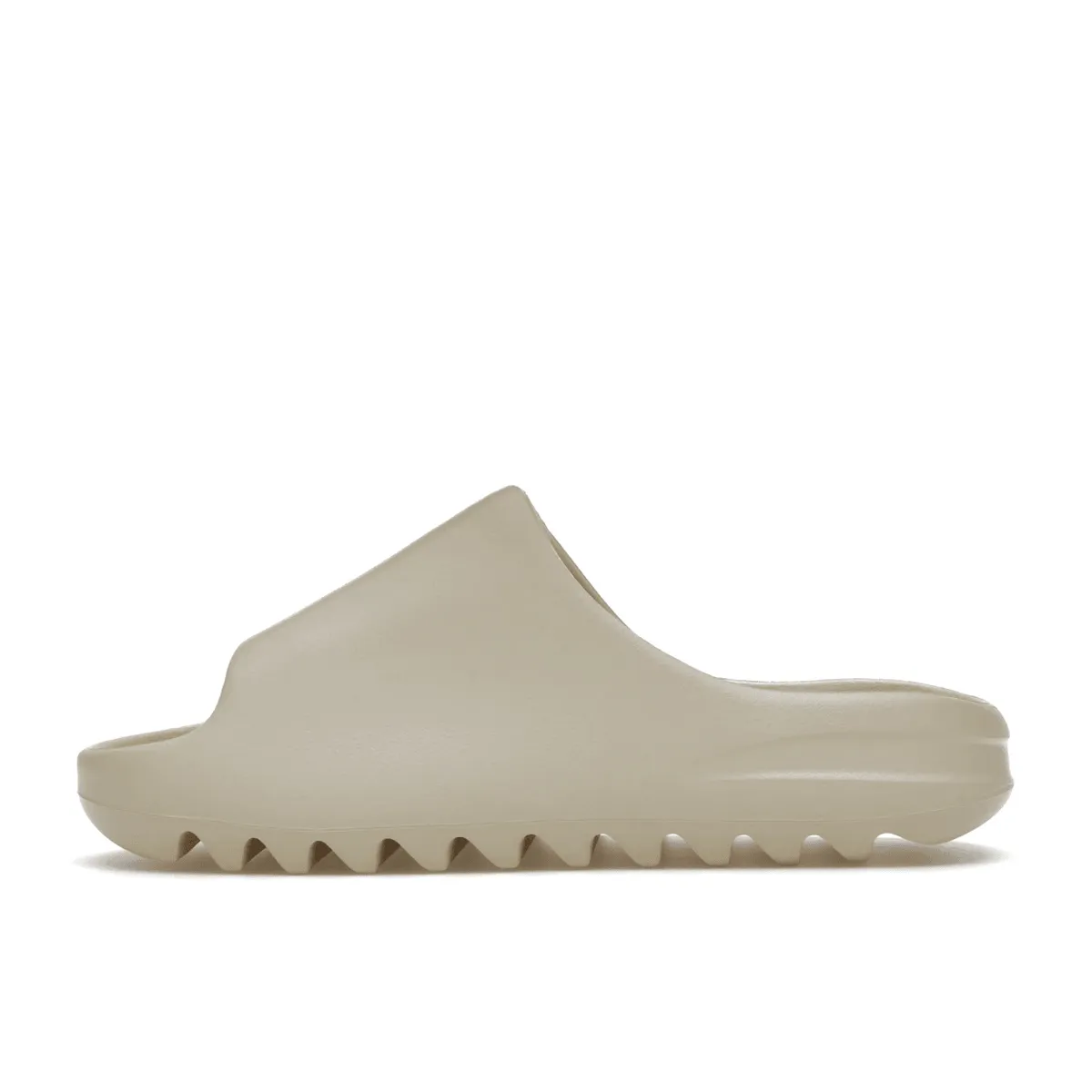 Plush Footbed Yeezy Slide Bone