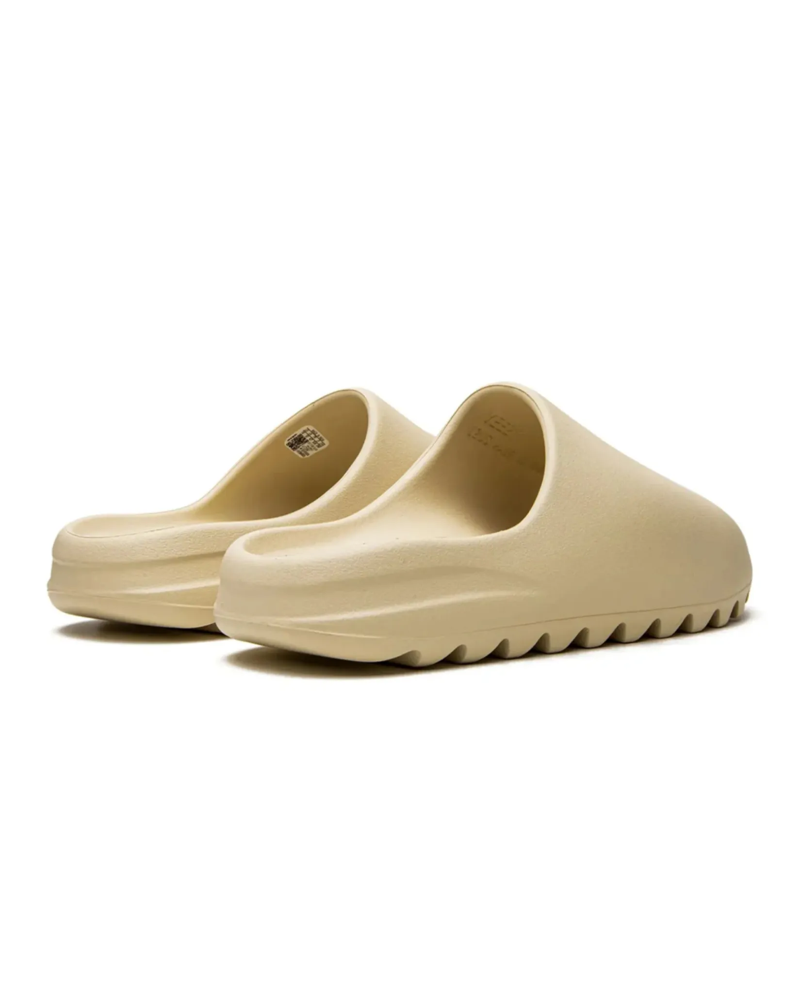 Plush Footbed Yeezy Slide Bone