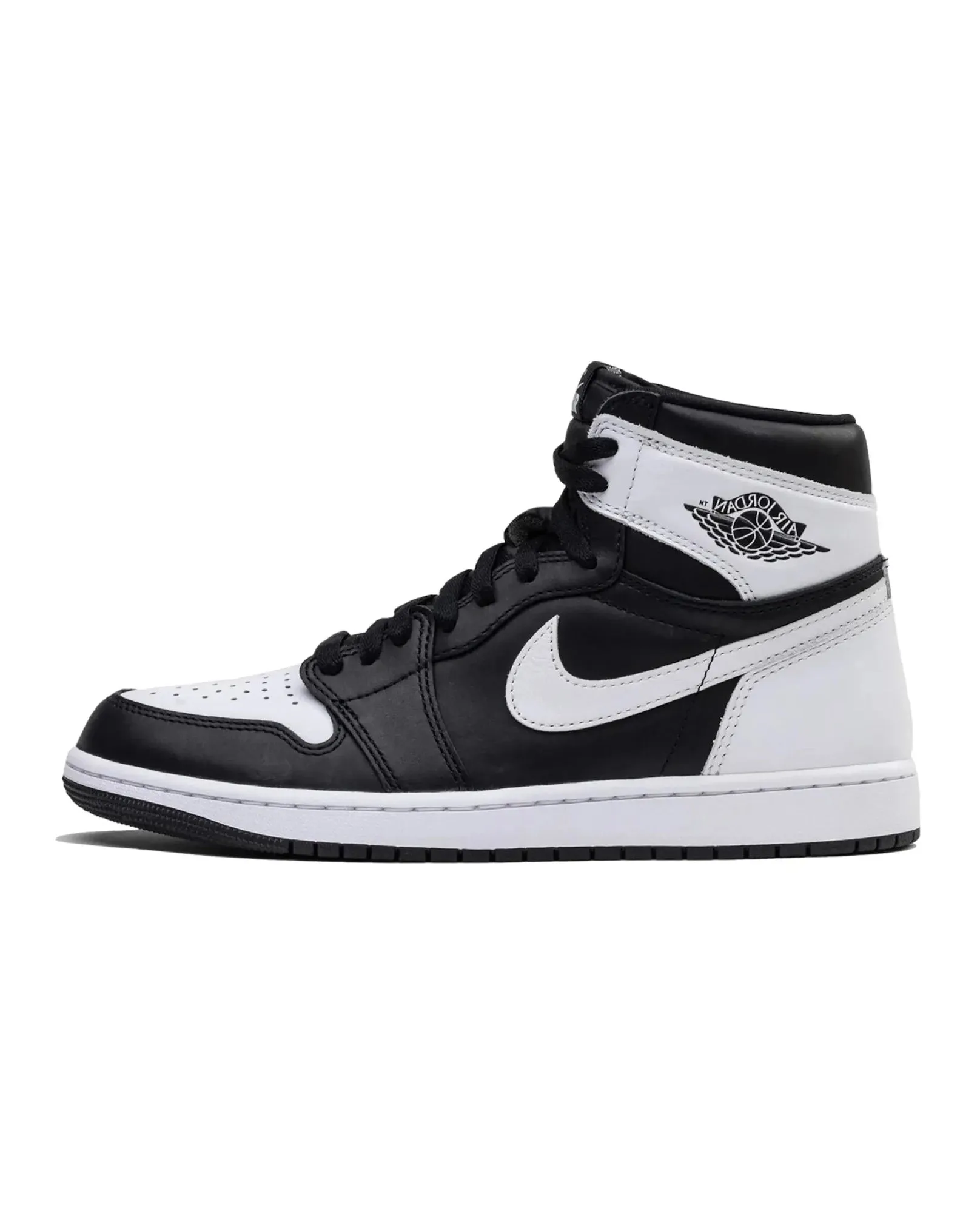 Plush Nike Air Jordan 1 Retro High OG Black White