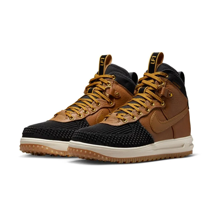 Power Step Men's Nike Lunar Force 1  Duckboot "Ale Brown Black"
