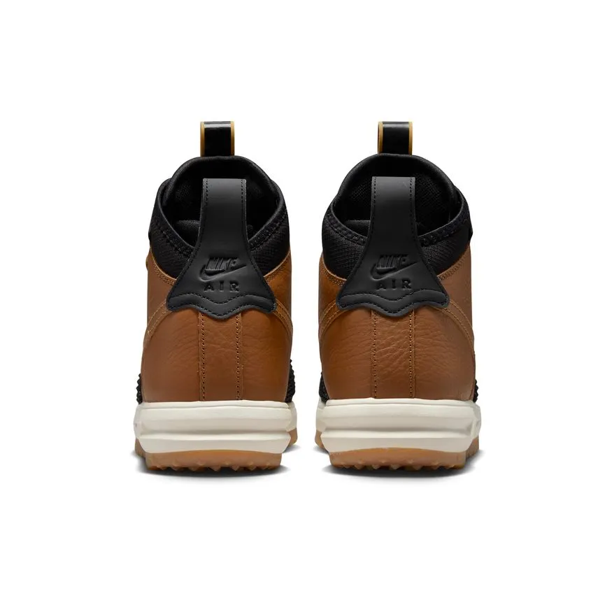 Power Step Men's Nike Lunar Force 1  Duckboot "Ale Brown Black"