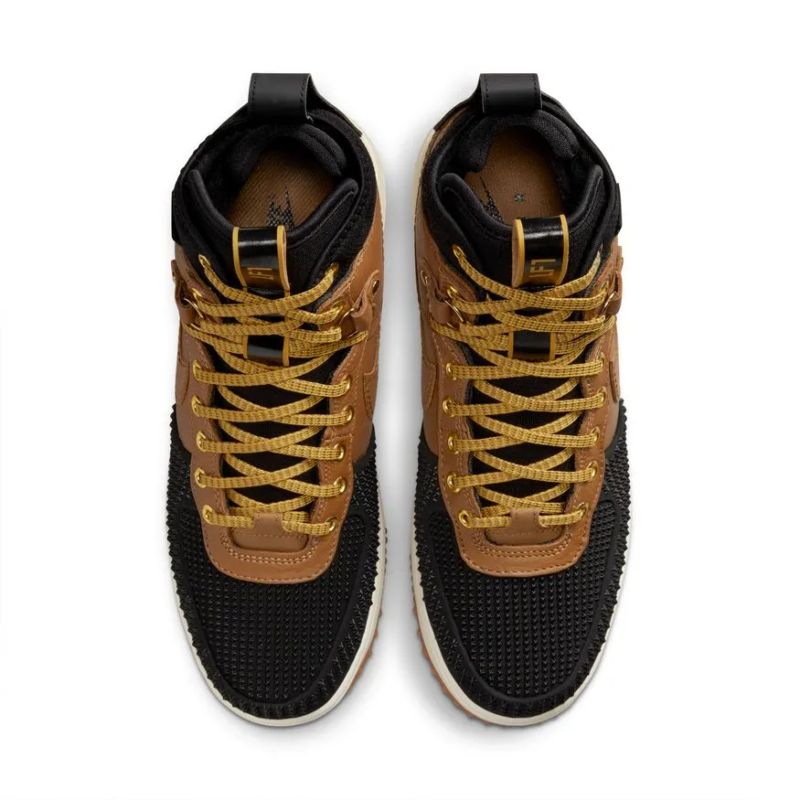 Power Step Men's Nike Lunar Force 1  Duckboot "Ale Brown Black"