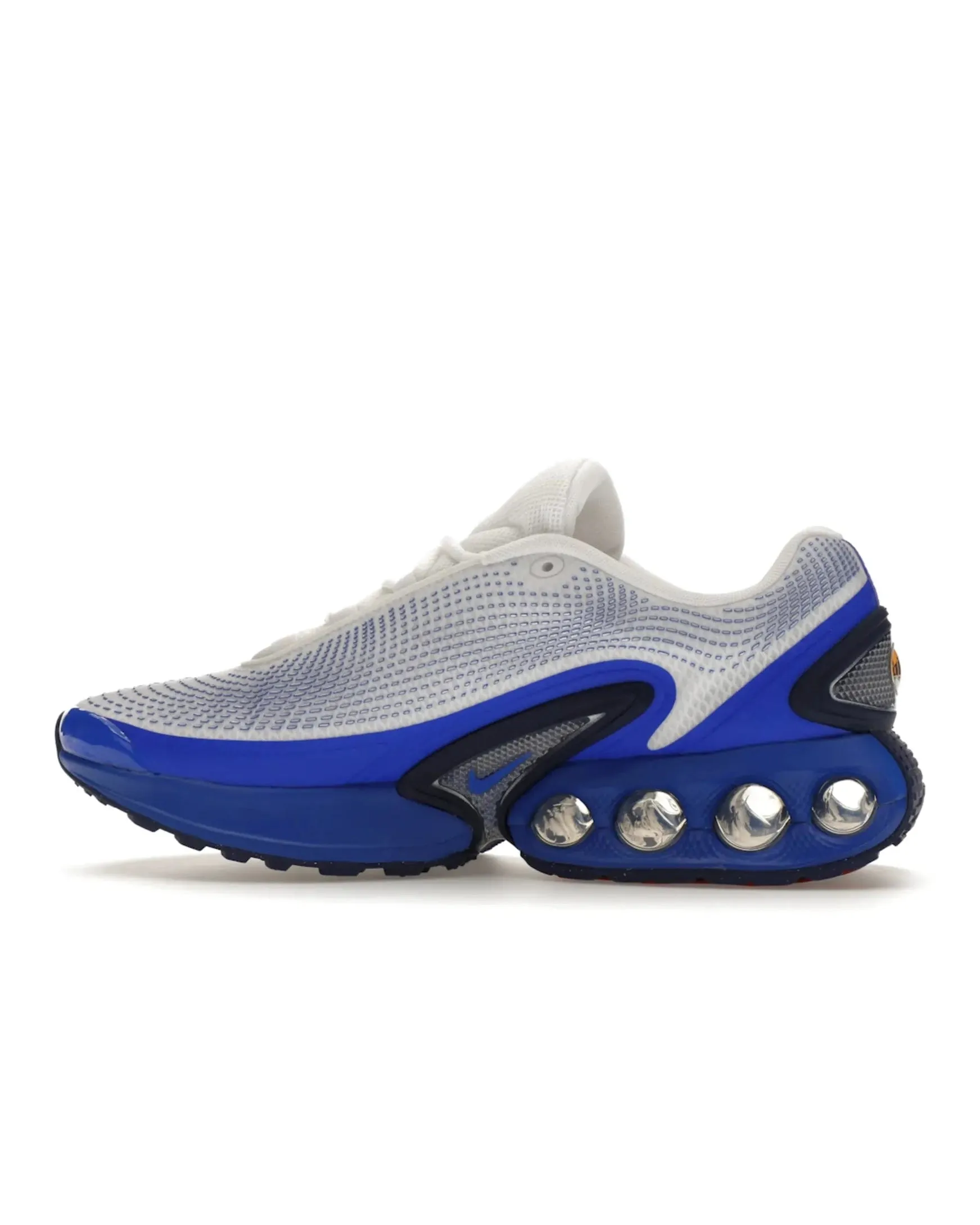 Powerful Stride Force Design Nike Air Max Dn Platinum Royal Blue