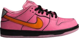 Padded Design Neutral Tone Powerpuff Girls SB Dunk Low "Blossom"