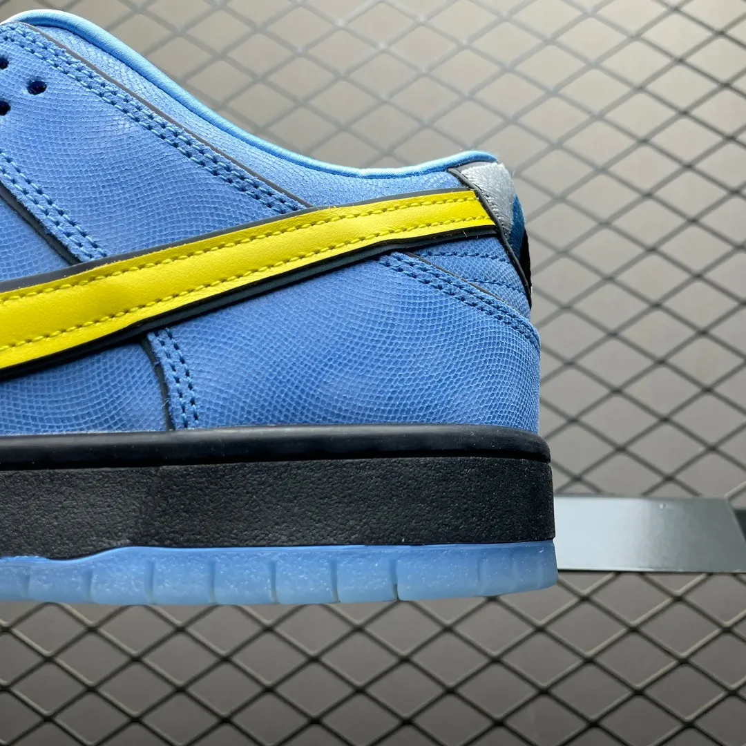 Powerpuff Girls SB Dunk Low "Bubbles" Shock Absorb System