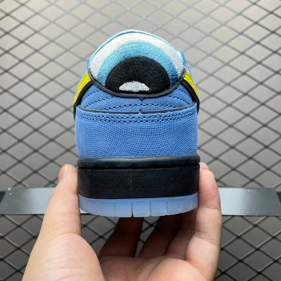Powerpuff Girls SB Dunk Low "Bubbles" Shock Absorb System
