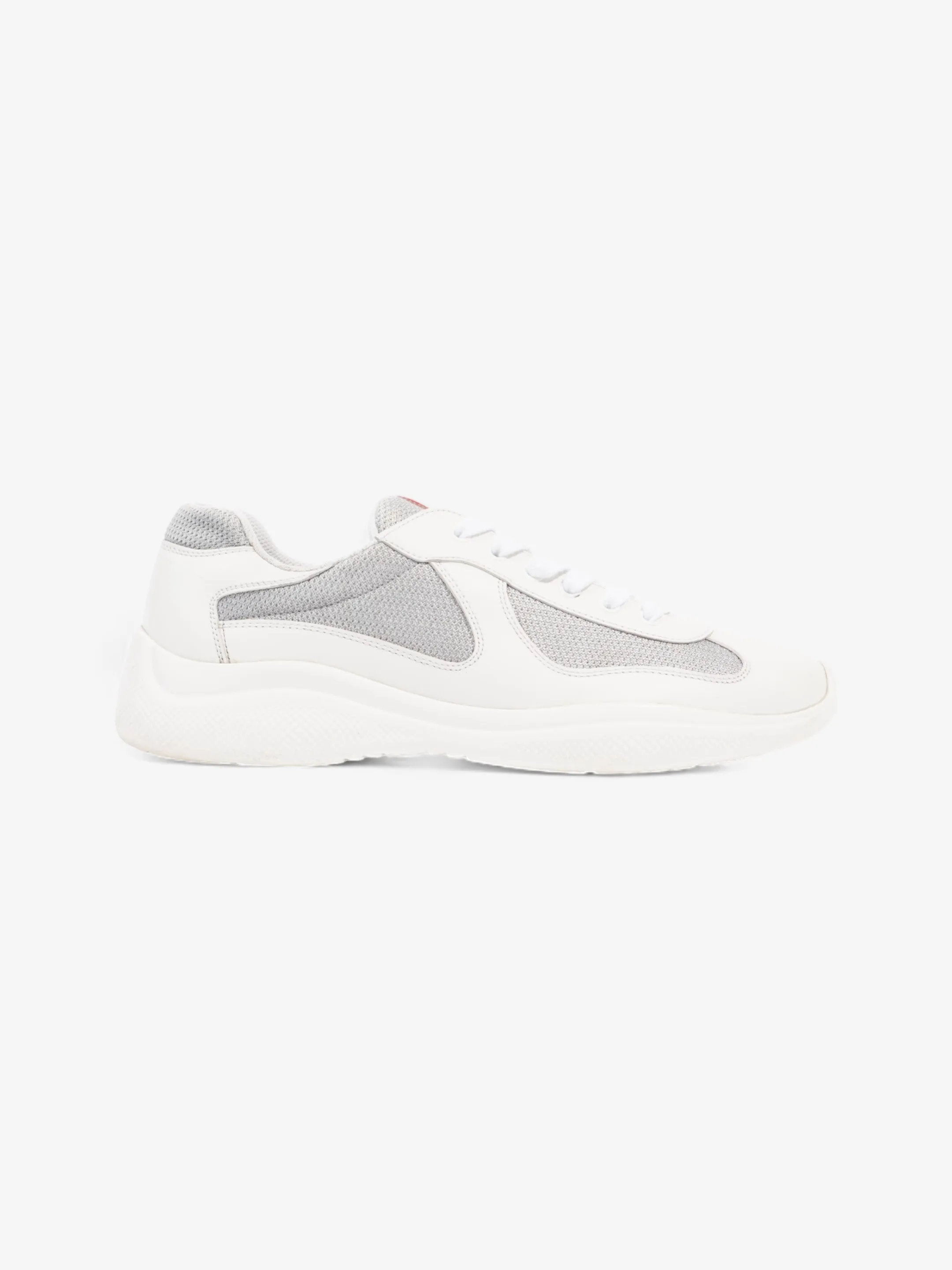 Prada America's Cup Sneakers White / Grey Leather EU 43 UK 9 Multi-functional durability