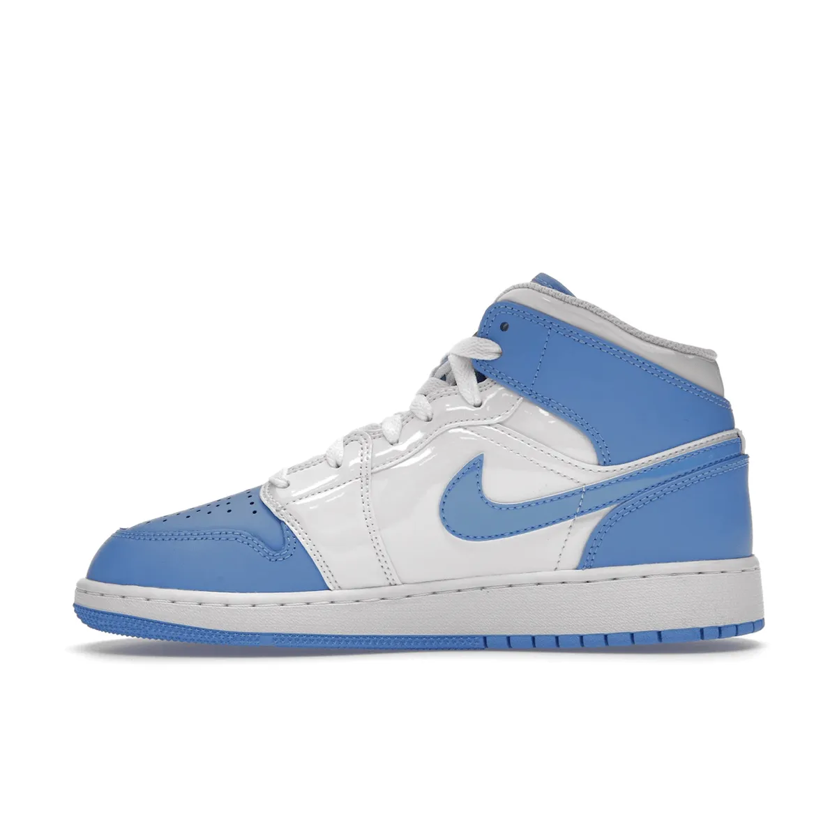 Precision Lock Sole Air Jordan 1 Mid Sneaker School Game Winner
