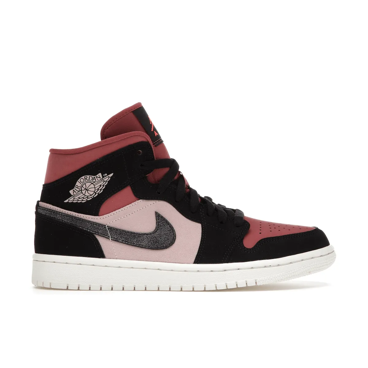 Lateral Cut Stability Air Jordan 1 Mid Canyon Rust
