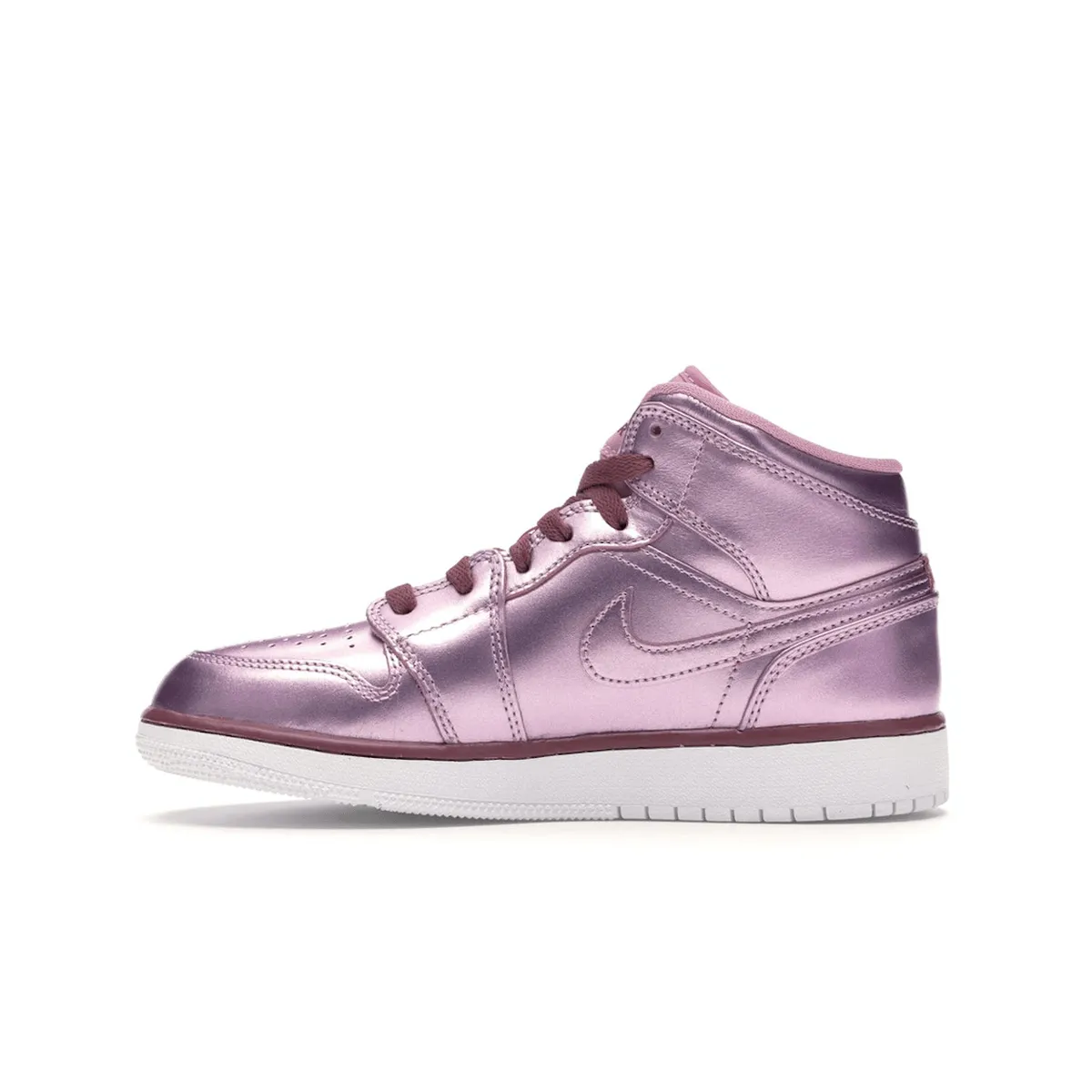 Pro Traction Design Air Jordan 1 Mid Pink Rise