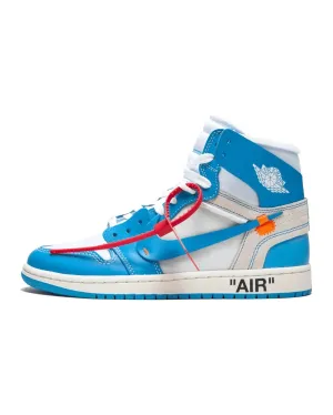 Active Steps Stretch fit Nike Air Jordan 1 Retro High X Off-White University Blue