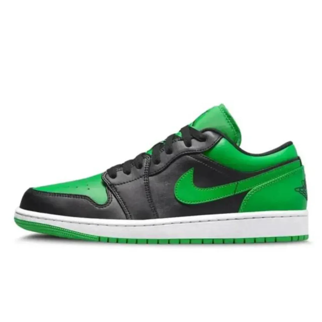 Quick Control Air Jordan 1 Low Lucky Green