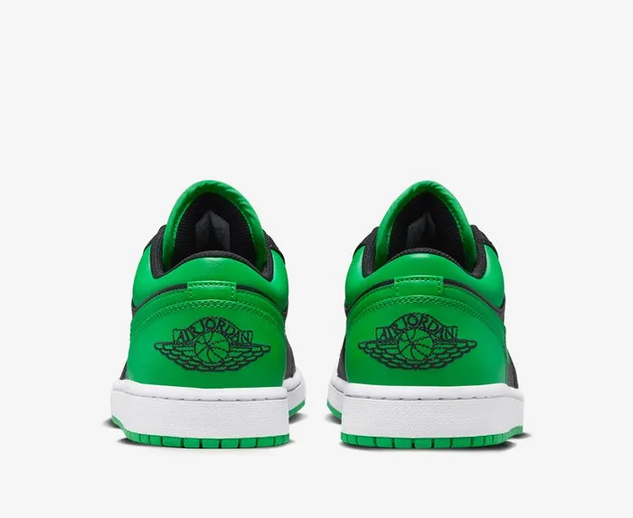 Quick Control Air Jordan 1 Low Lucky Green
