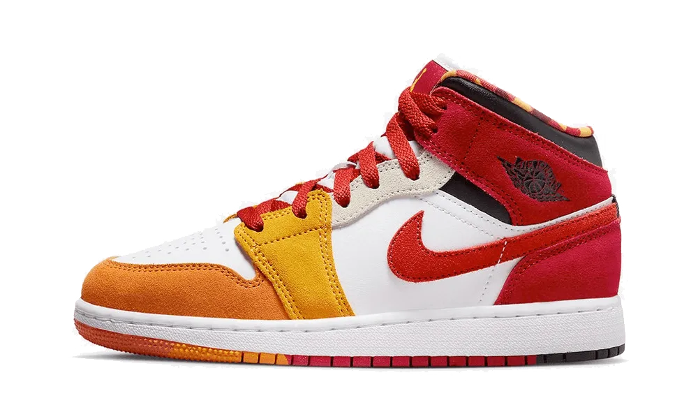 Air Jordan 1 Low SE Picnic Indoor Court Grip Fast Transition Shoes
