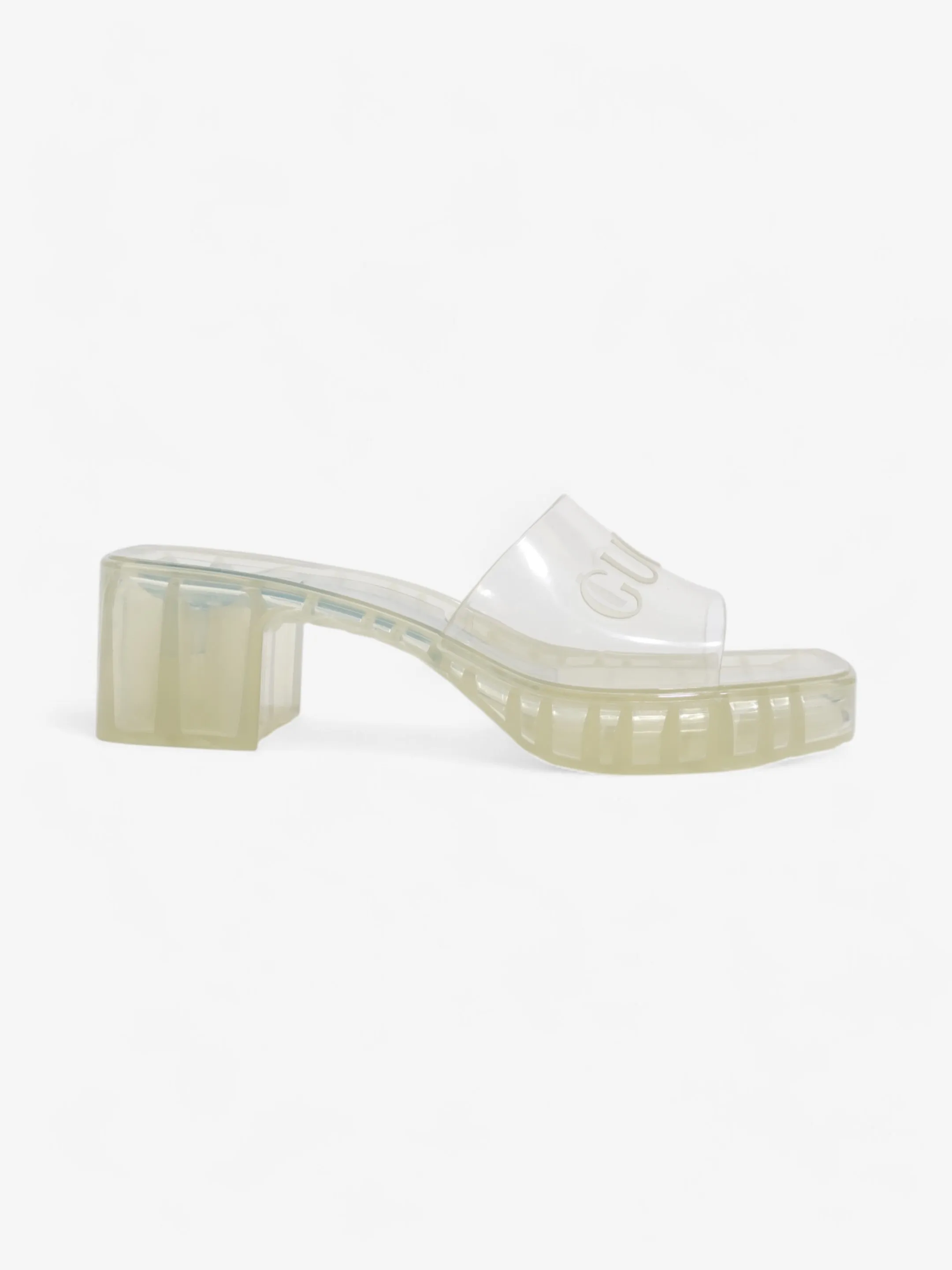 Quick-Dry Tech Gucci Gucci Platform Sandals  60 Transparent  Rubber EU 39 UK 6