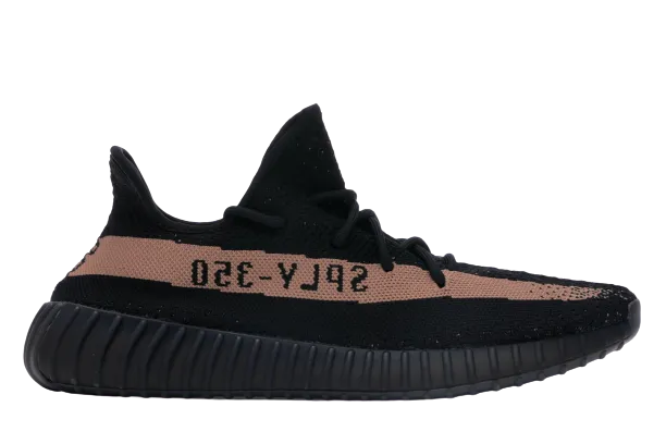 YZY Boost 350 V2 Core Black Copper Trendy Look Shoes